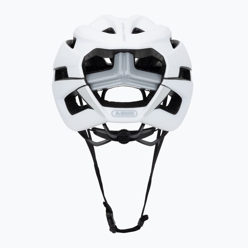 ABUS StormChaser Ace велосипедна каска флийс бяла 4