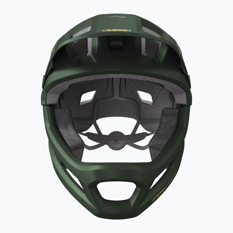 Детска велосипедна каска ABUS Youdrop FF moss green 4