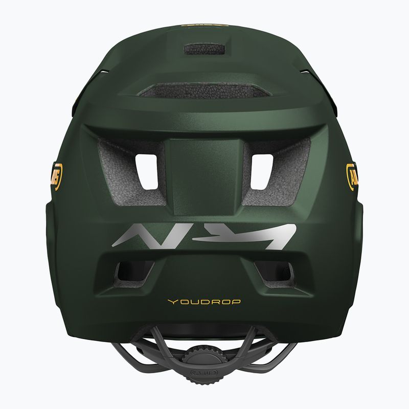 Детска велосипедна каска ABUS Youdrop FF moss green 5