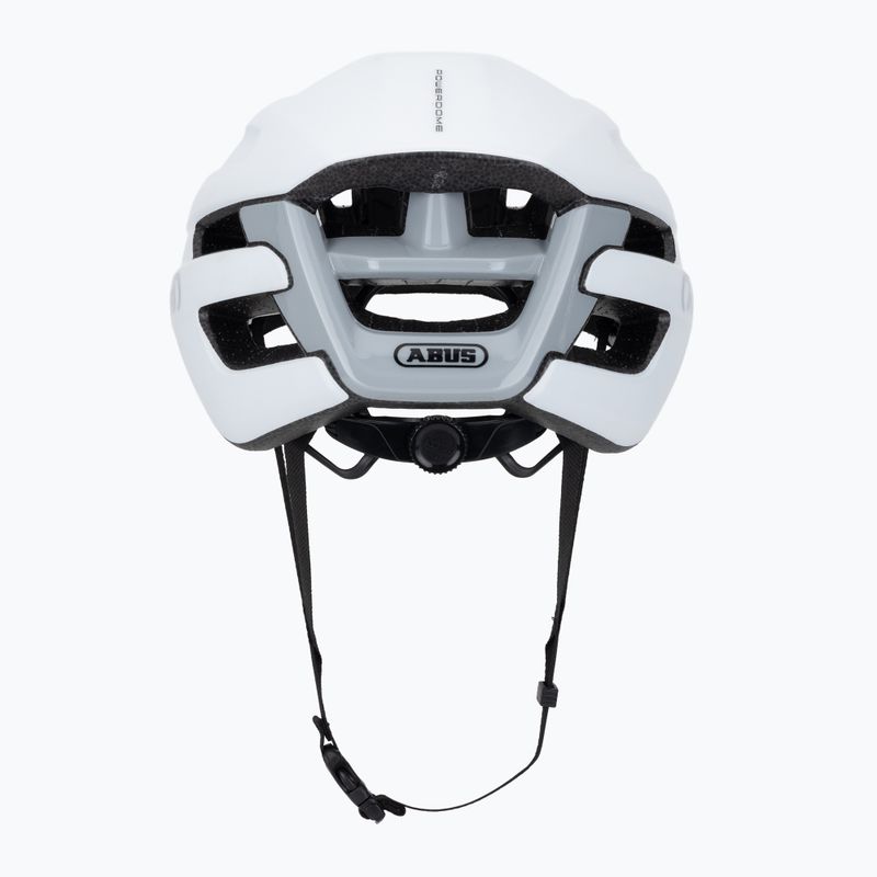 ABUS PowerDome каска за велосипедисти флийс бяла 4