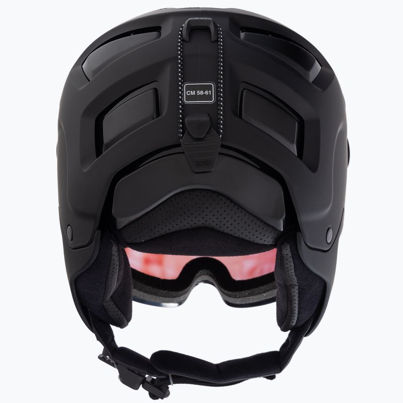 Ски каска Alpina Attelas Visor QVM black matte 3