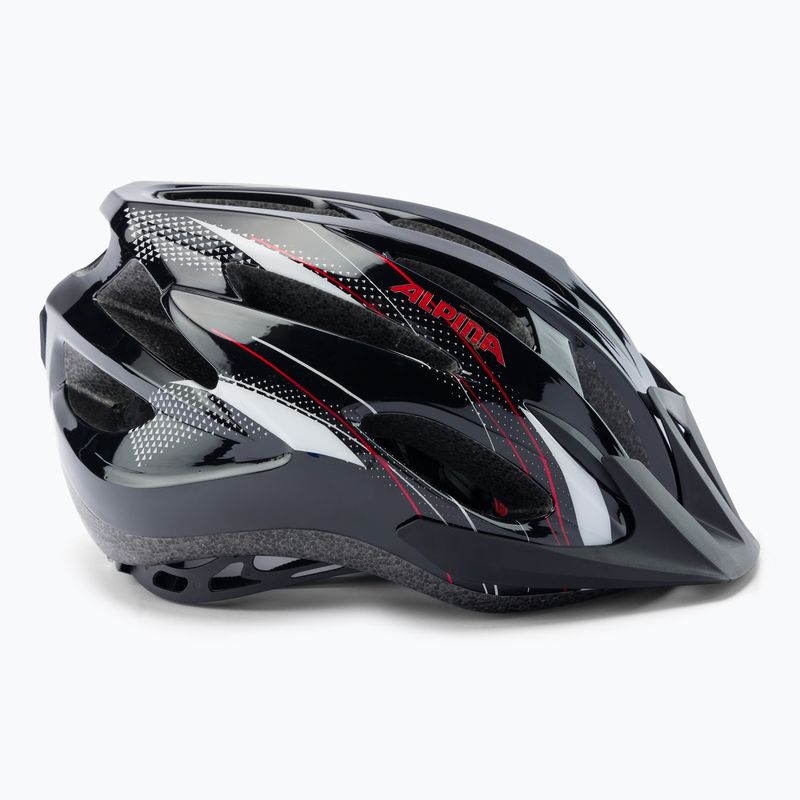 Велосипедна каска Alpina MTB 17 black/white/red 3