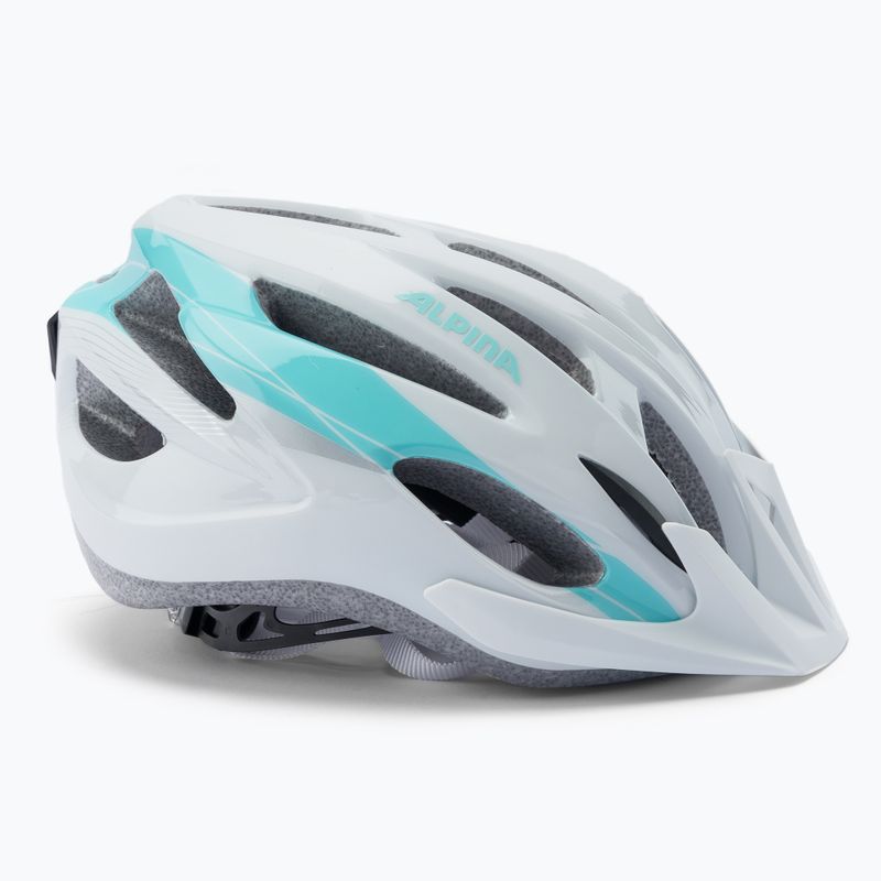 Велосипедна каска Alpina MTB 17 white/light blue 3