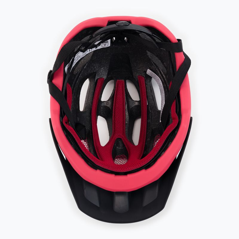 Велосипедна каска Alpina Carapax 2.0 black/red matte 5