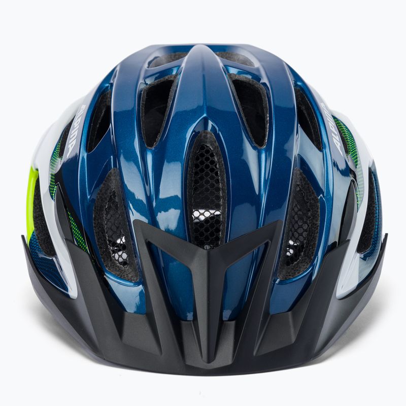 Велосипедна каска Alpina MTB 17 dark blue/neon 2