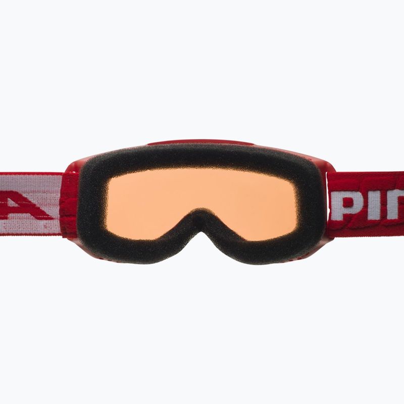 Детски ски очила Alpina Piney red matt/orange 8