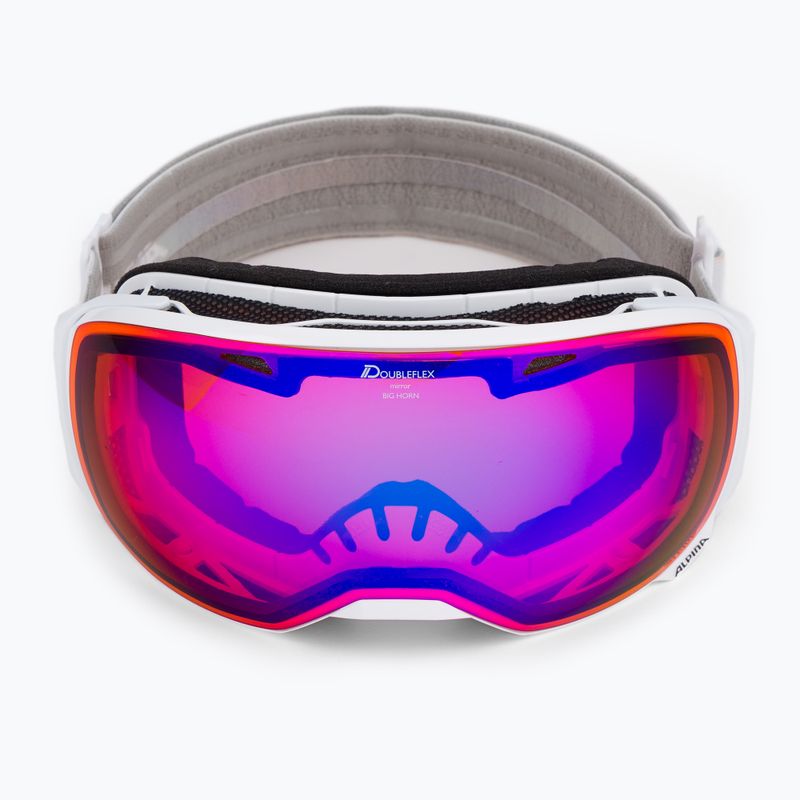 Очила за ски Alpina Big Horn HM white/hm blue sph 2