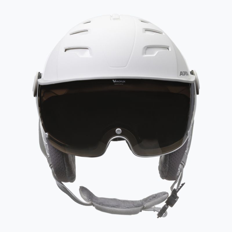 Ски каска Alpina Jump 2.0 VM white/gray matt 10