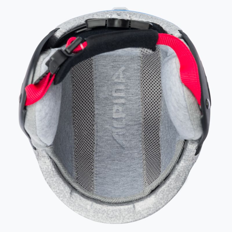 Детски ски каски Alpina Carat white/red/blue 5