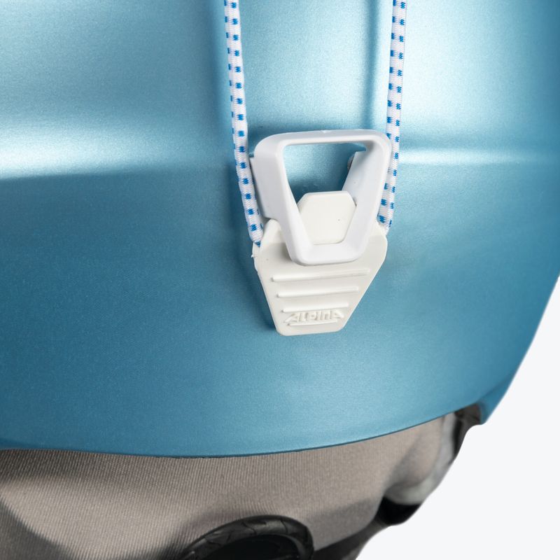 Ски каска Alpina Grand skyblue/white matt 8