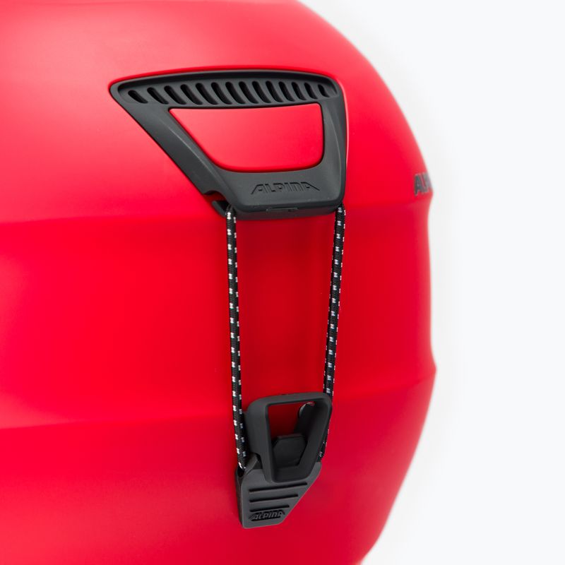 Ски каска Alpina Grand red matt 7