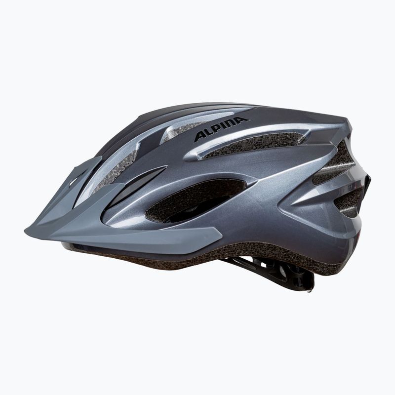 Велосипедна каска Alpina MTB 17 dark/silver 3