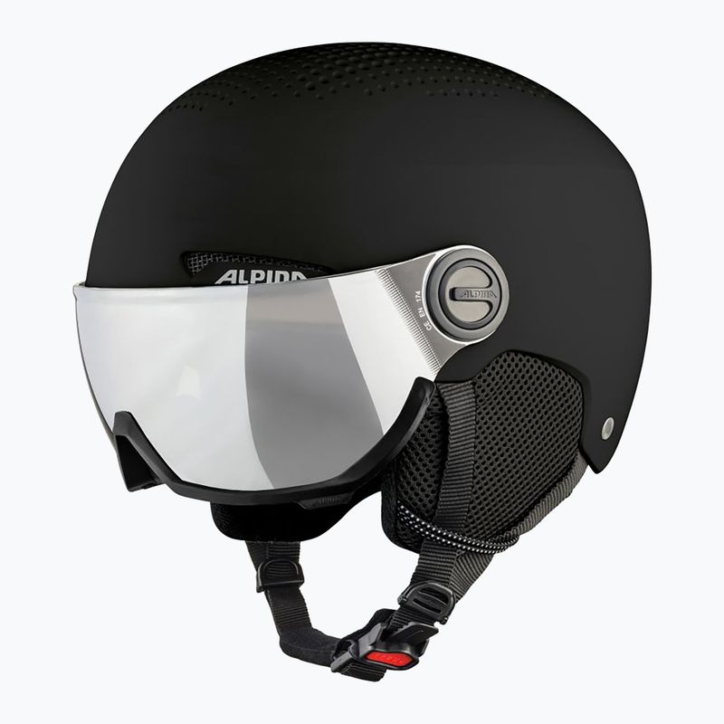 Ски каска Alpina Arber Visor Q Lite black matte 9