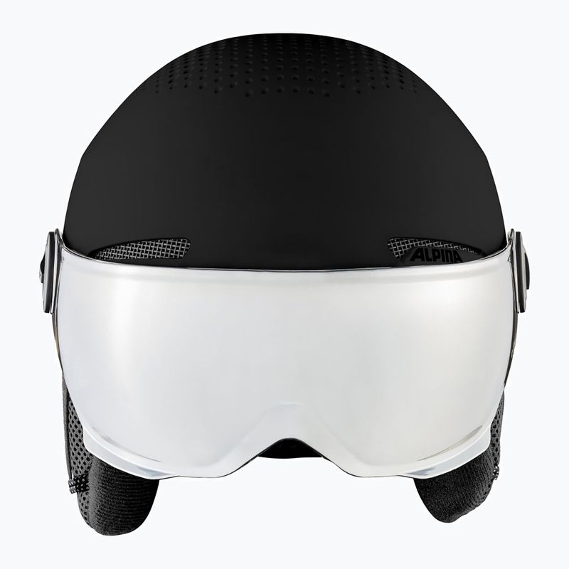 Ски каска Alpina Arber Visor Q Lite black matte 10