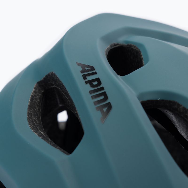 Велосипедна каска Alpina Carapax 2.0 dirt blue matt 7