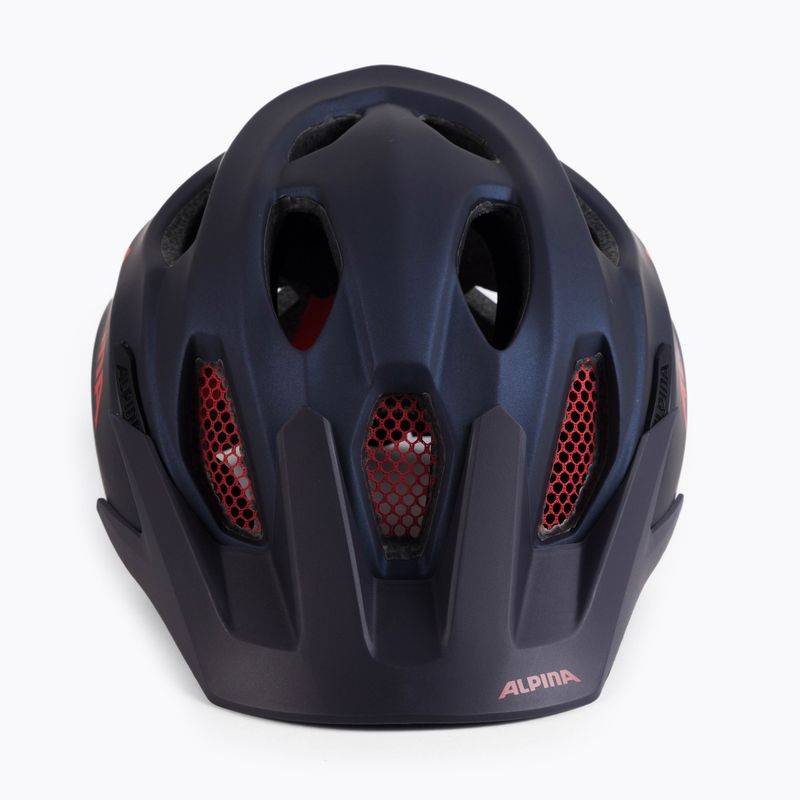 Детска велосипедна каска Alpina Carapax indigo matte 2