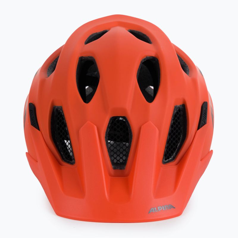 Детска велосипедна каска Alpina Carapax pumpkin orange matt 2