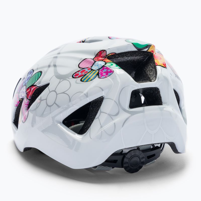 Детска велосипедна каска Alpina Pico pearlwhite/flower gloss 4