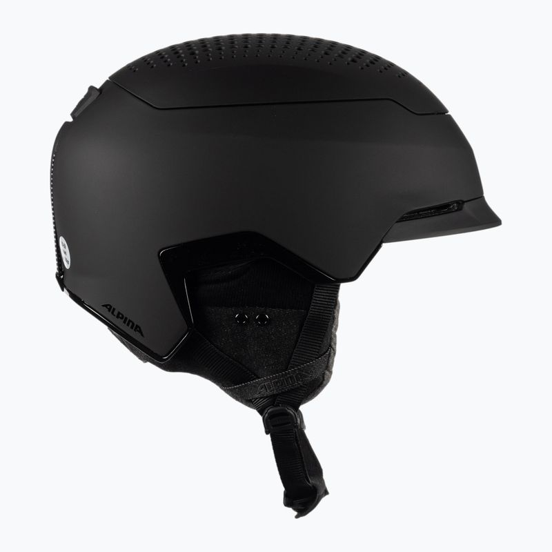 Ски каска Alpina Gems black matte 4