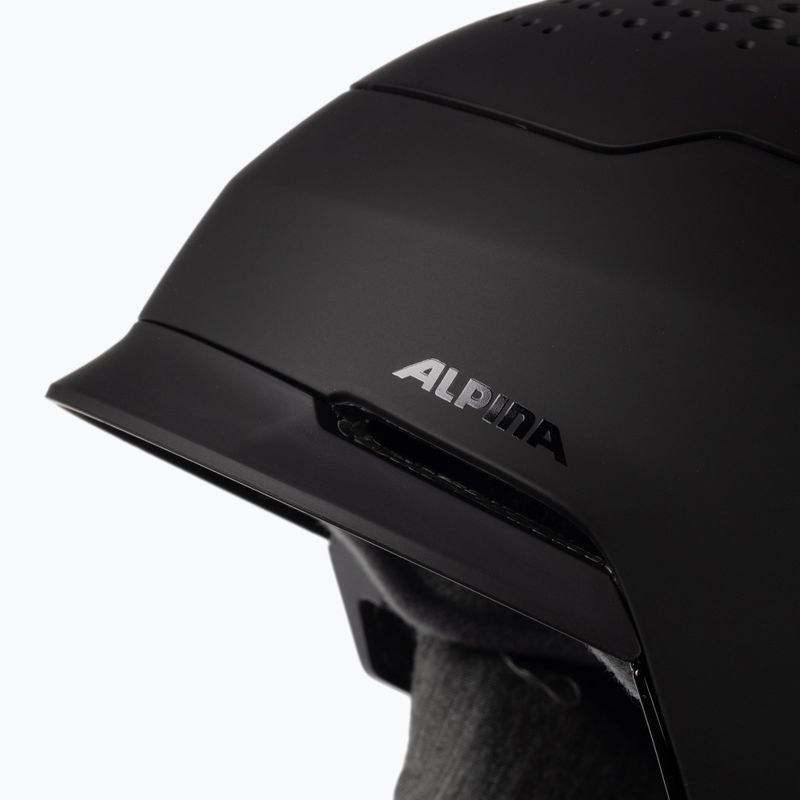 Ски каска Alpina Gems black matte 6