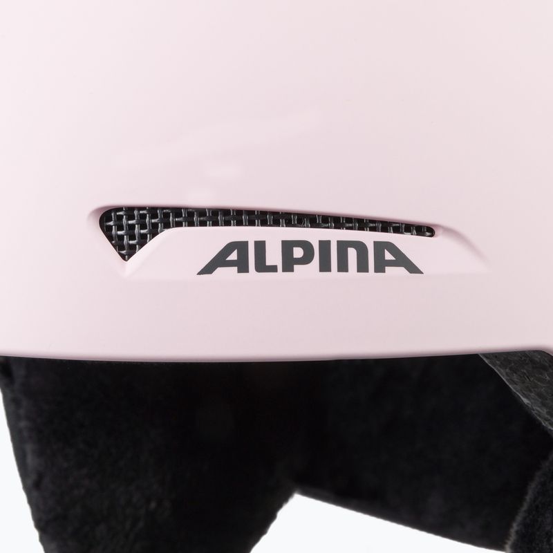 Ски каска Alpina Arber rose matt 7