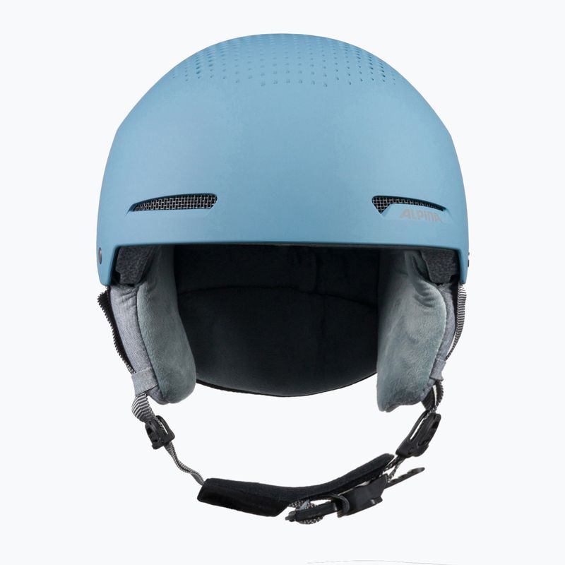 Ски каска Alpina Arber skyblue matt 2