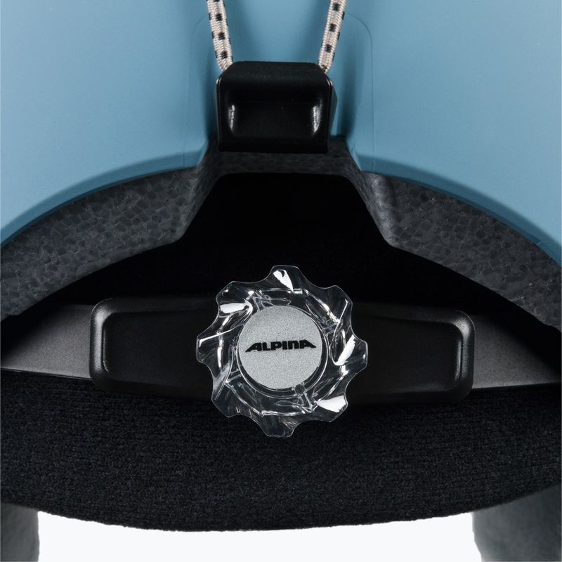 Ски каска Alpina Arber skyblue matt 6
