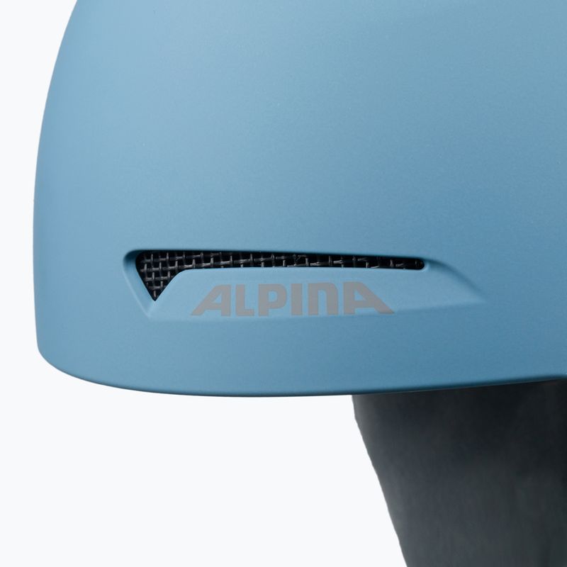 Ски каска Alpina Arber skyblue matt 7