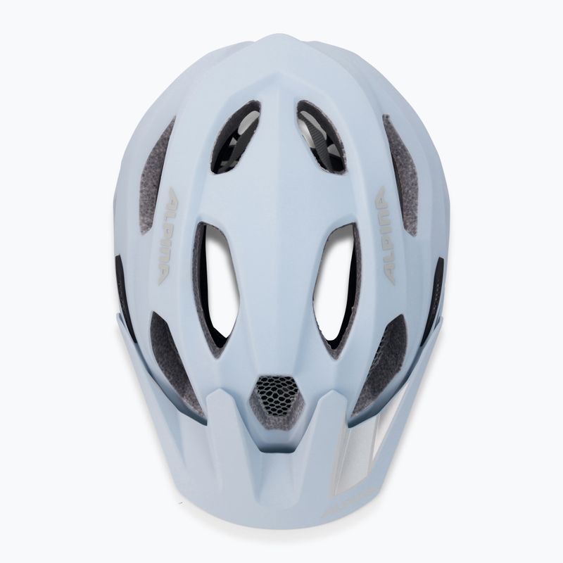 Велосипедна каска Alpina Carapax 2.0 dove blue/grey matte 6