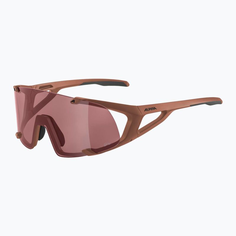 Слънчеви очила Alpina Hawkeye Q-Lite brick matt/black red mirror
