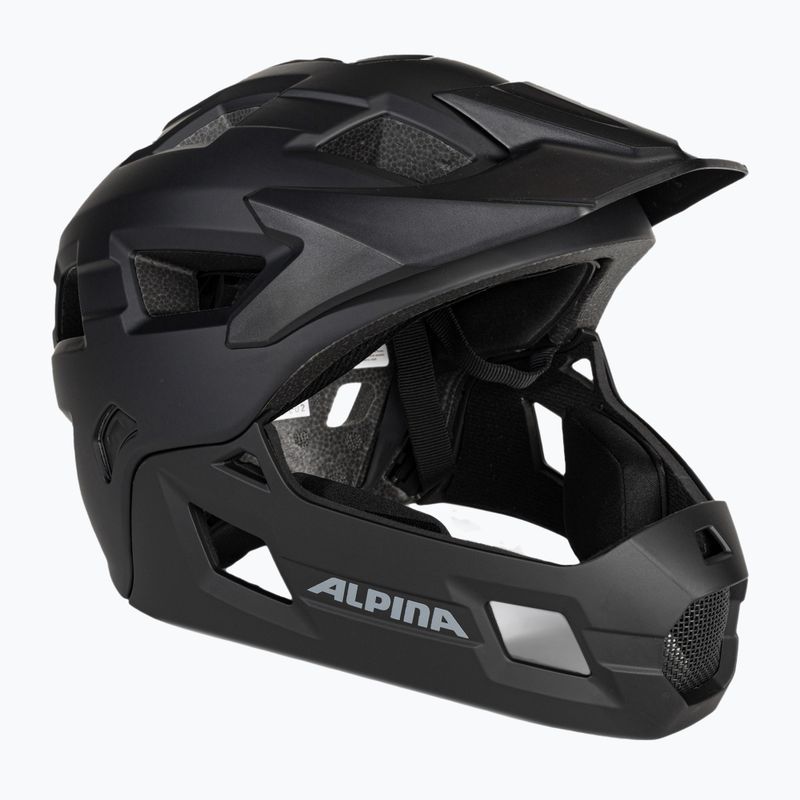 Детска велосипедна каска Alpina Rupi black matte