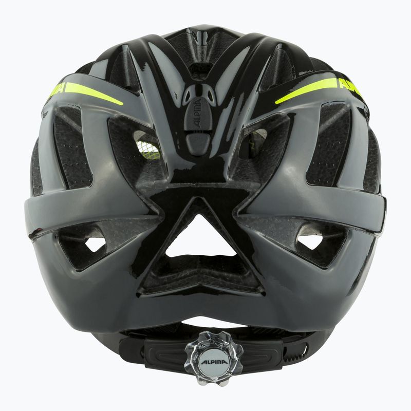 Велосипедна каска Alpina Panoma 2.0 black/neon yellow gloss 3