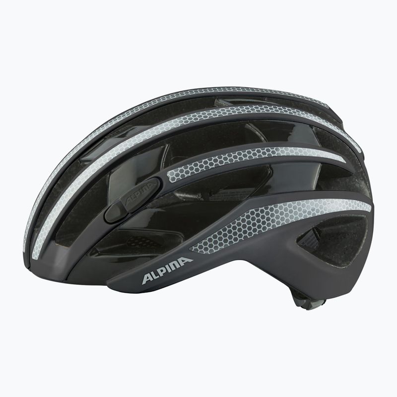Велосипедна каска Alpina Ravel Reflective black gloss 6