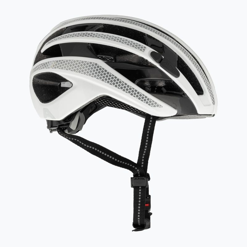 Каска за велосипед Alpina Ravel Reflective бял гланц 4