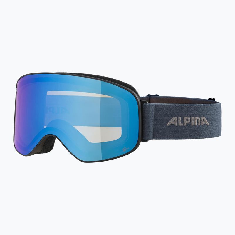 Предпазни ски очила Alpina Slope Q-Lite black/ dirlue matt/ blue