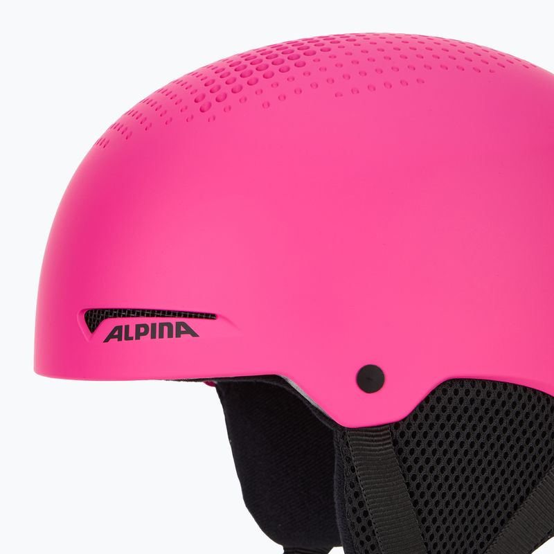 Детска ски каска Alpina Zupo pink matt 7