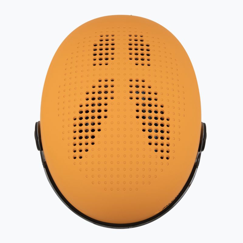 Детска ски каска Alpina Zupo Visor Q-Lite burned/ yellow matt 6