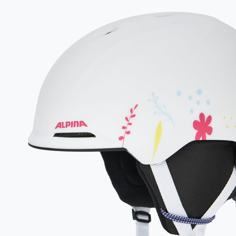 Детска ски каска Alpina Brix white/ graphic matt 7