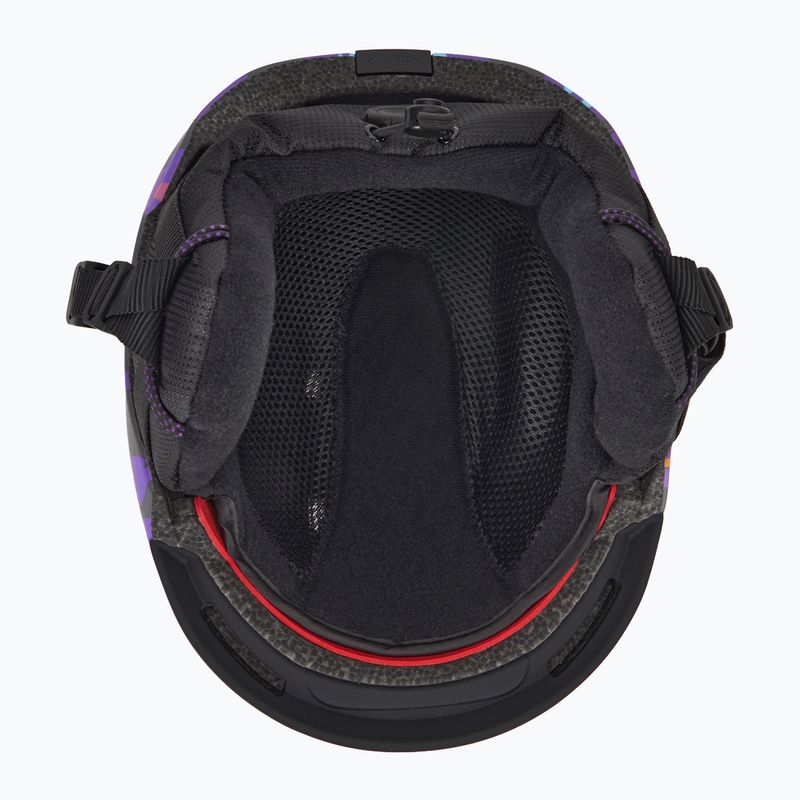 Детска ски каска Alpina Brix midnight/ grey leo matt 5