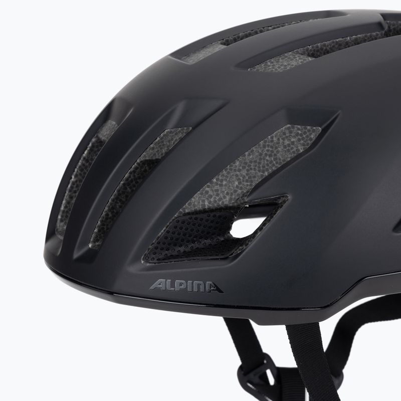 Каска за велосипед Alpina Taunus Gravel MIPS черна матова 7