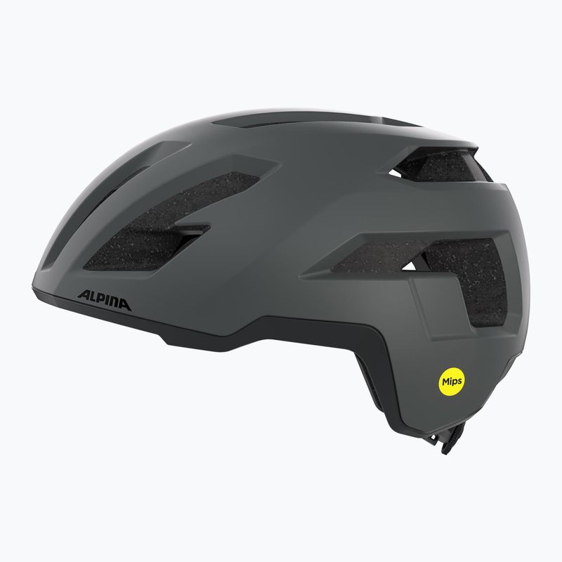 Велосипедна каска Alpina Taunus Gravel MIPS black/midnight grey matt 4