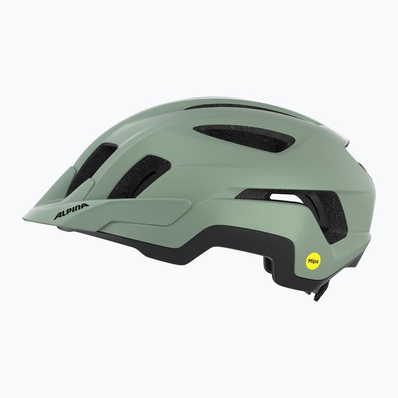 Велосипедна каска Alpina Paranus MIPS willow green matt 4