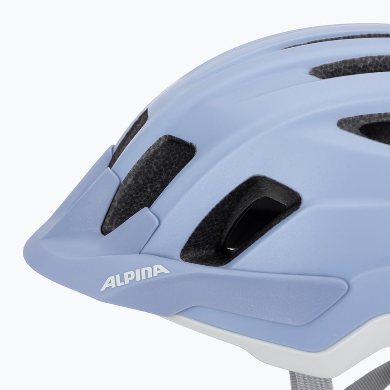 Велосипедна каска Alpina Paranus MIPS lilac/grey matt 7