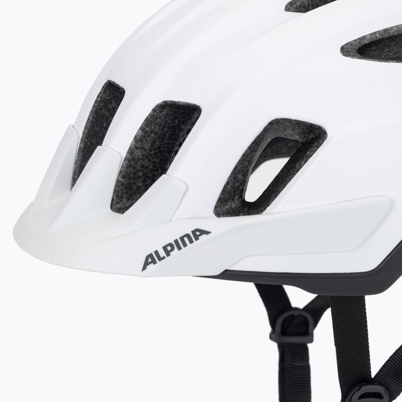 Велосипедна каска Alpina Paranus white matt 7