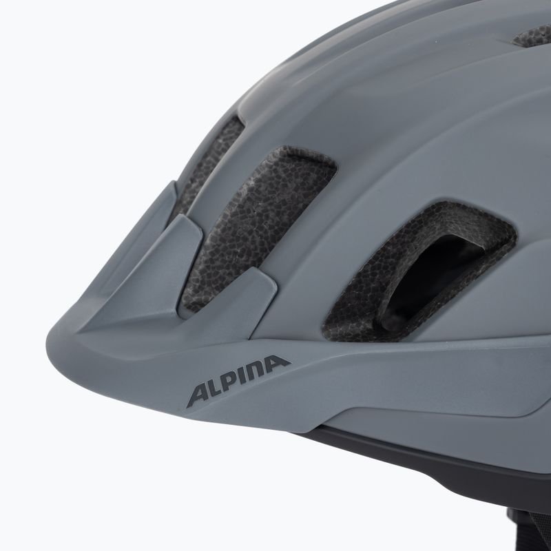 Велосипедна каска Alpina Paranus midnight grey matt 7