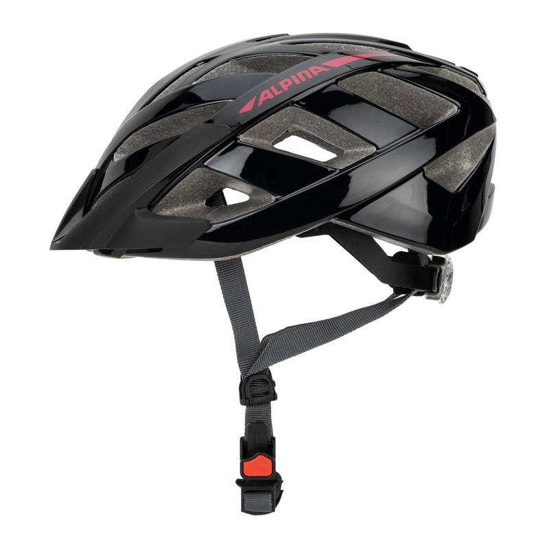 Велосипедна каска Alpina Panoma 3.0 black/pink gloss 3