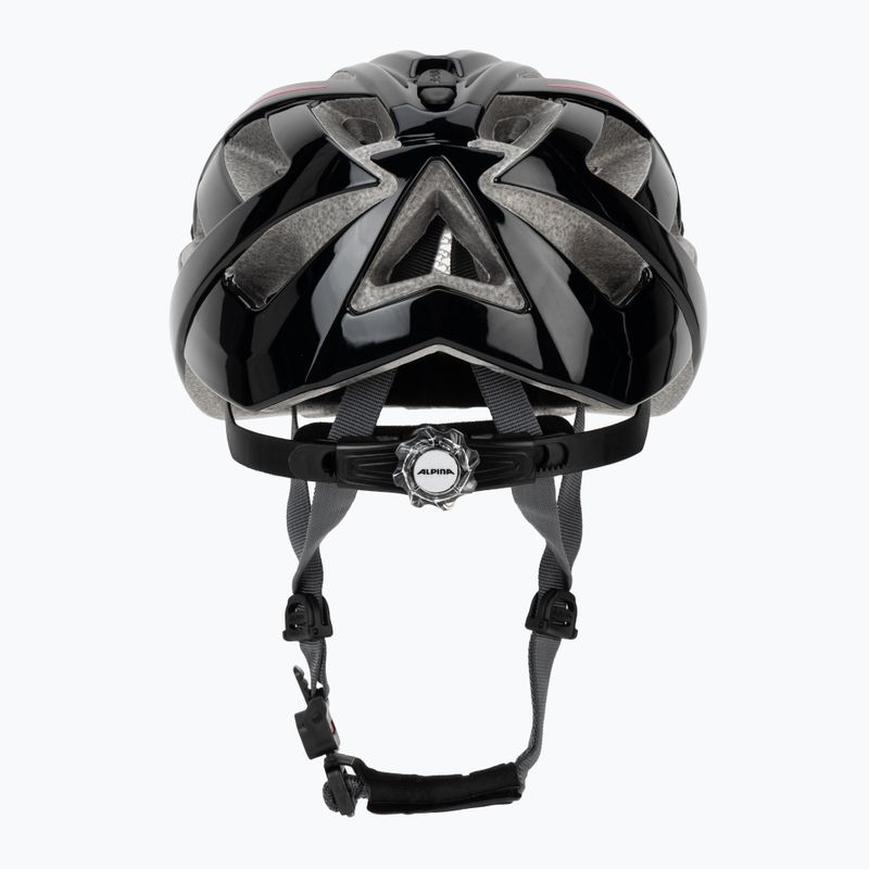 Велосипедна каска Alpina Panoma 3.0 black/pink gloss 4
