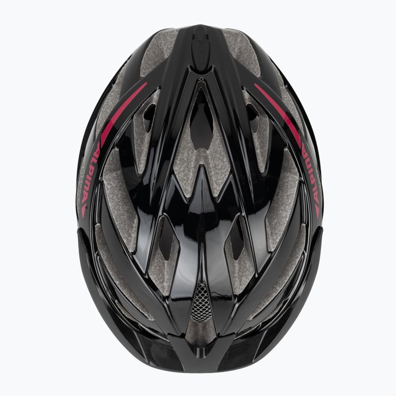 Велосипедна каска Alpina Panoma 3.0 black/pink gloss 6
