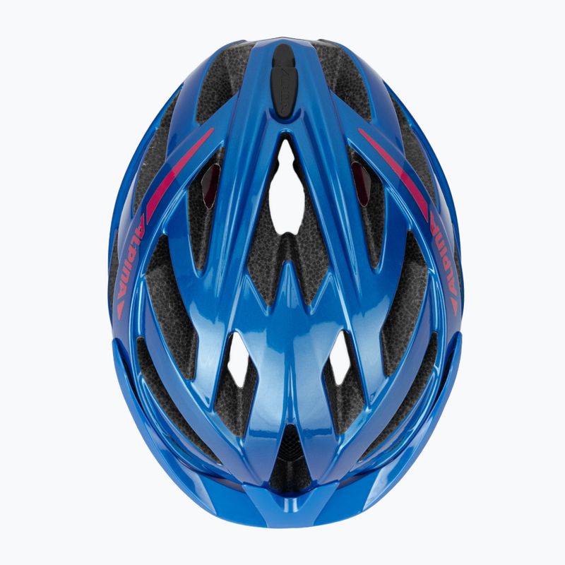 Велосипедна каска Alpina Panoma 3.0 true blue/pink gloss 6