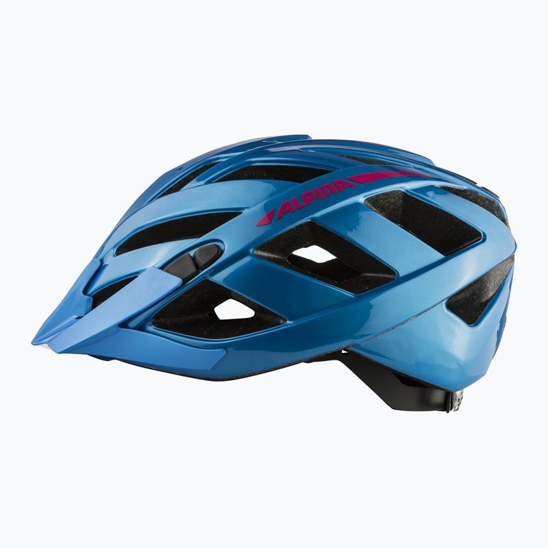 Велосипедна каска Alpina Panoma 3.0 true blue/pink gloss 10